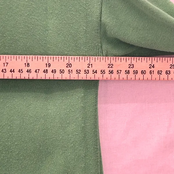 Talbots Cardigan Sweater Green Large‎ - Image 12
