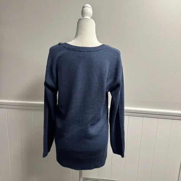 Star Wars Her Universe R2-D2 Droid Pullover Sweater Knit Blue Small S - Image 10