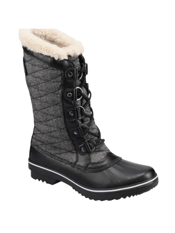Jambu Womens Chilly Tall Boot Size 7 M Black Waterproof Cold Winter Warm Rain - Image 12
