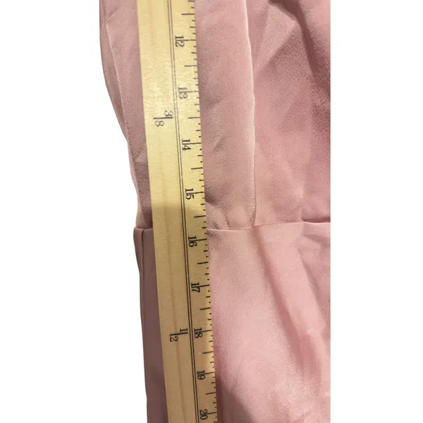 712 | Lulus Dusty Rose One Shoulder Satin Maxi Dress Formal Bridesmaid Size Small - Image 15