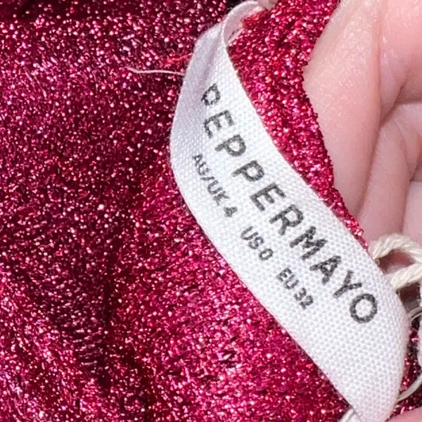 Peppermayo Villa Vera Jumpsuit in Magenta Size 0 New with tag - Image 15
