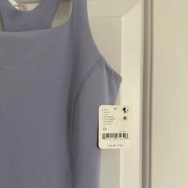 Free People FP Movement Never Better Runsie - Size XS -‎ Platinum/Light Lavender - Image 11