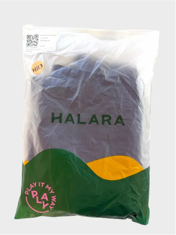 Size S (Reg) Halara High Waisted Drawstring Side Pocket Plain Jogger Pants Black - Image 8