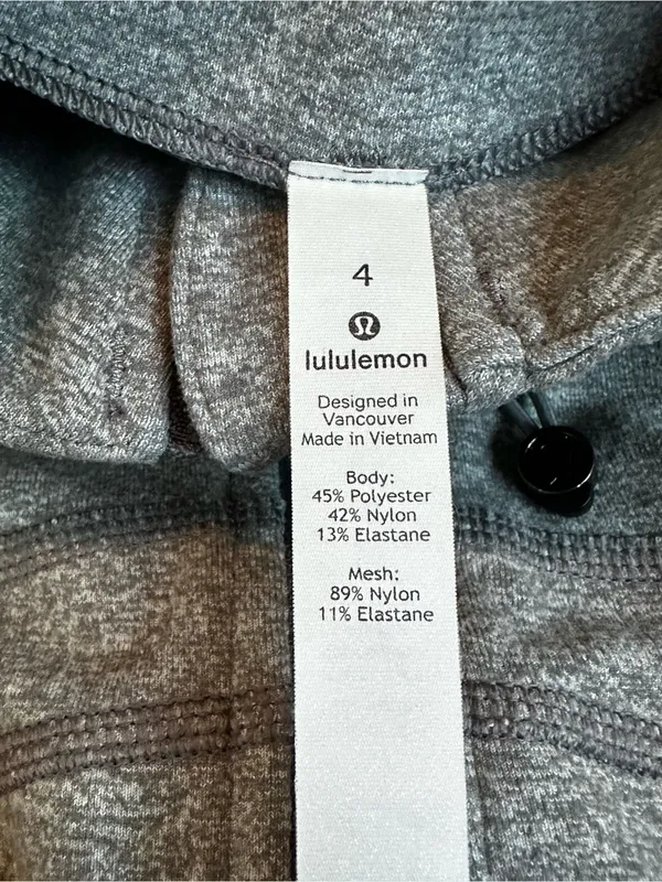 Lululemon Define Jacket Heather Gray Athletic Athleisure Yoga Running Activewear - Image 2