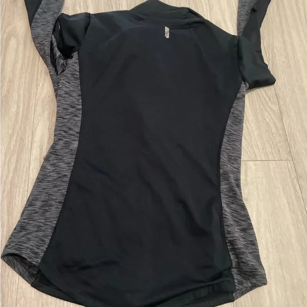 Marika Black and Gray Athletic Zip - Image 2