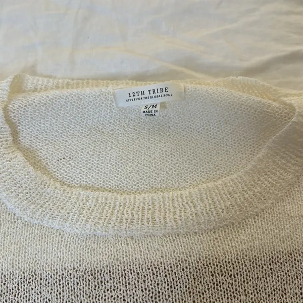 12th Tribe - In Between Sweater Size S/M - Image 3