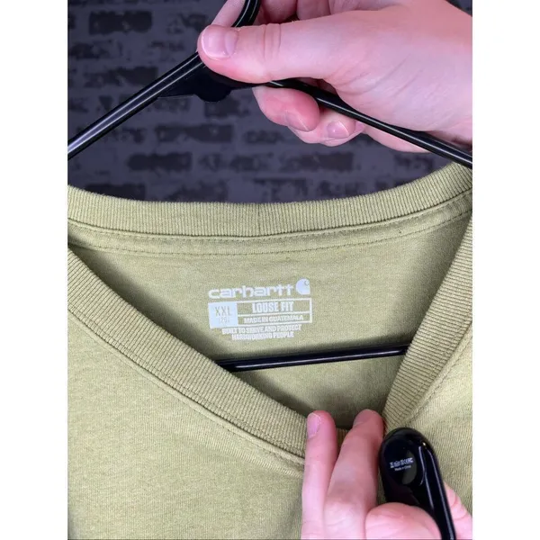 CARHARTT | women plus size green long sleeve top - Image 2