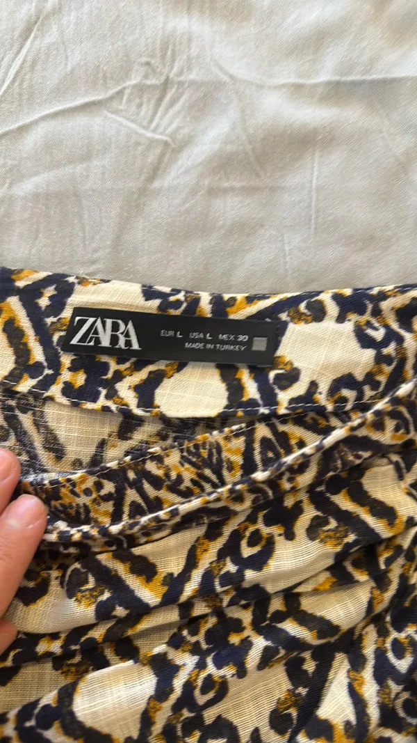 Zara beaded wrap skirt - Image 4