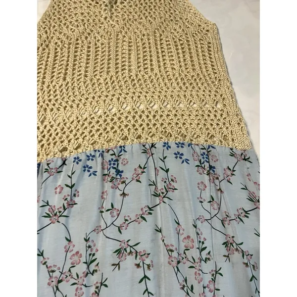 Beach Maxi NWT Casual Vacation Crochet Swim Cover Cruise NWT M - Image 5