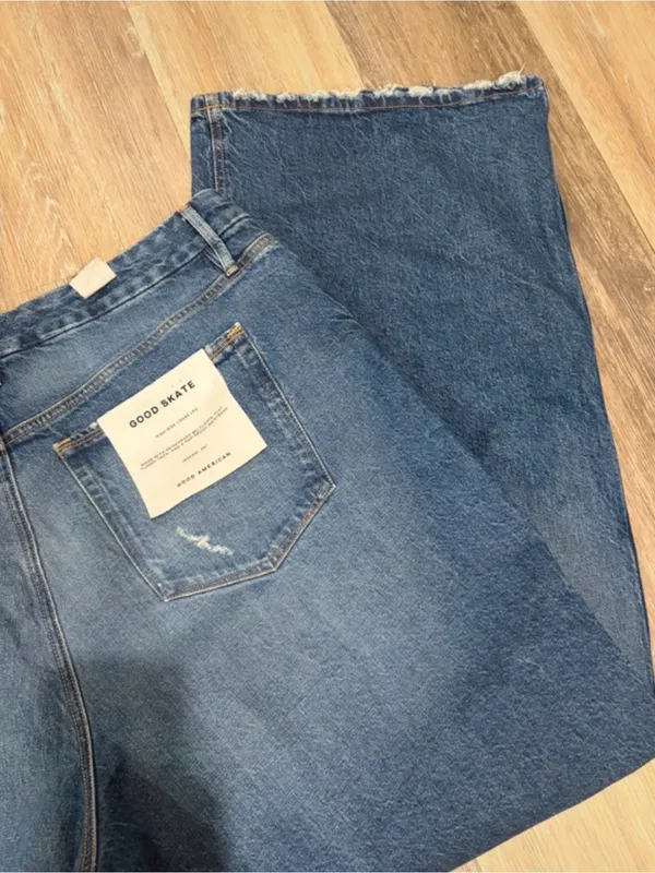 Good American Good Skate Jeans Size 18 NWT - Image 4