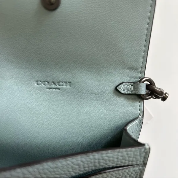 Coach Sage Half Flap Card Case NWT - Image 7