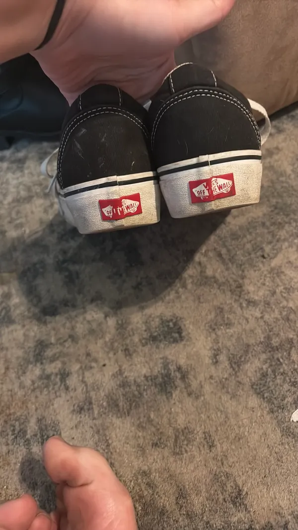 Black Platform Vans - Image 4