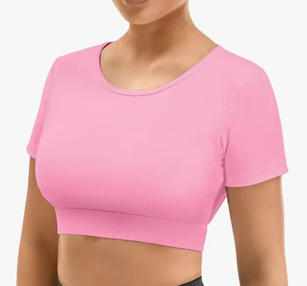 Amazon Cropped Workout Top - Image 2