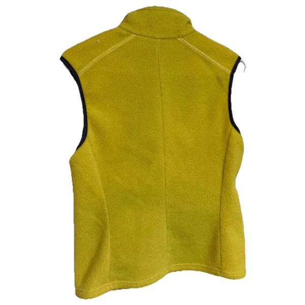 Patagonia Synchilla Vest Full Zip Fleece Vintage Y2K Bright Yellow Sz Md - Image 7