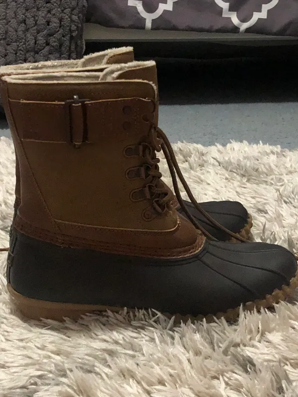 Bean Boots Brown Size 7 - Image 2
