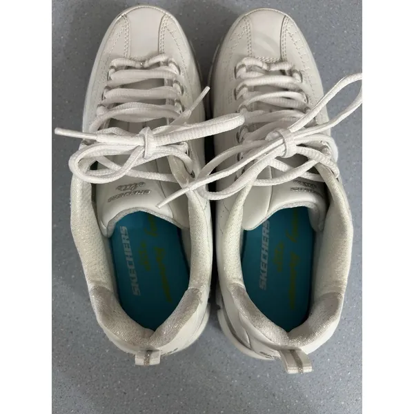 Skechers Womens Elite 11798 White Casual Shoes Sneakers Size 8 Comfort Walking - Image 7