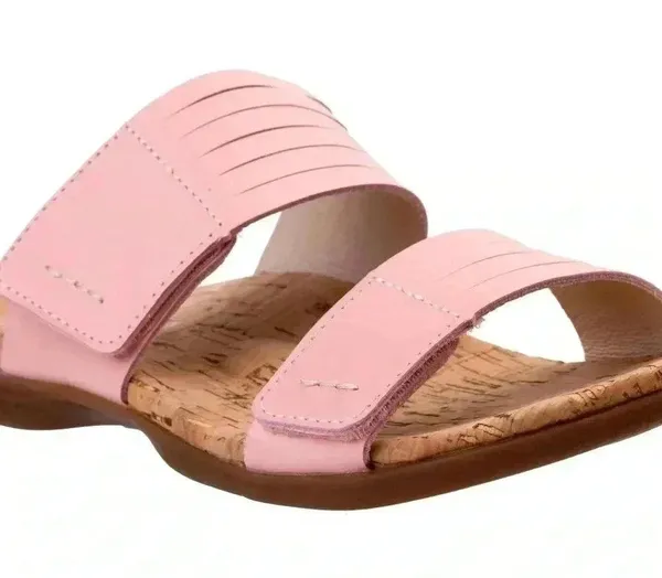 Waco Orthotic Leather Layla Slide~Coral~NEW BOX & BAG!~9.5 - Image 7