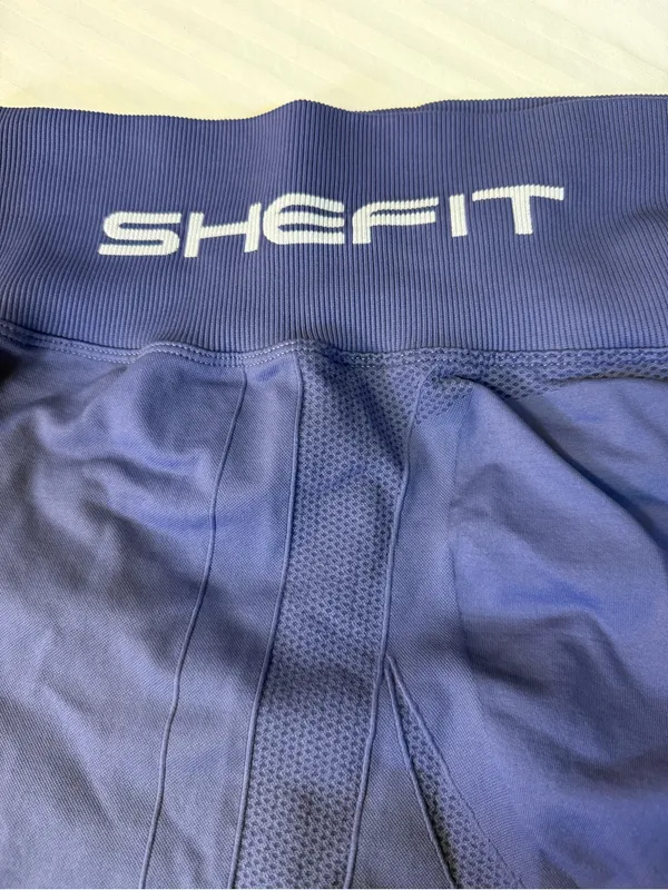 SHEFIT Lavender High-Waist Bike Shorts - Image 6