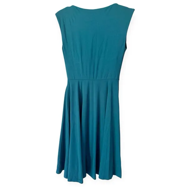 NWD OGL SkinKiss Boatneck Wide Shoulder Bra Dress Size Small Dark Marine Blue - Image 4
