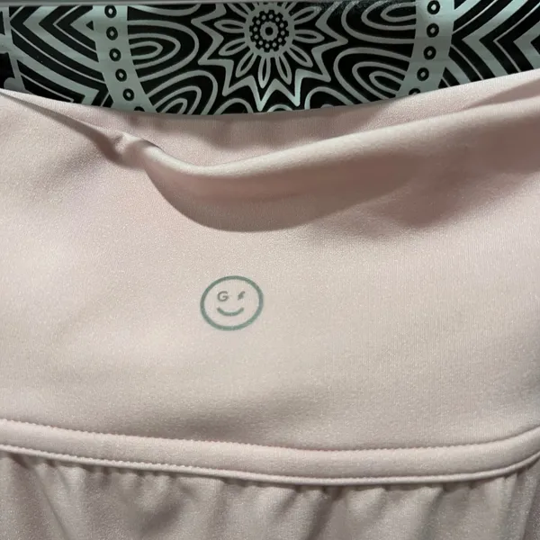 Gilly Hicks Active Skort Light Pink High Waisted Athletic Tennis Skirt Small - Image 3