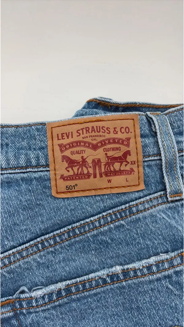 Levi's jean shorts - Image 4