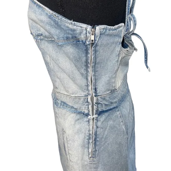 BLANKNYC NetGlow Denim Dress XS - Image 13