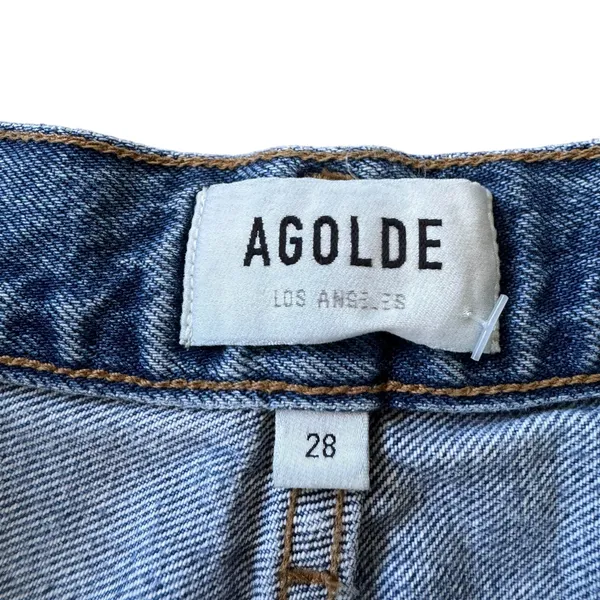 AGOLDE Riley Straight Crop Jeans - Image 5
