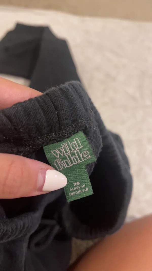 Black Sweatpants Wild Fable - Image 3