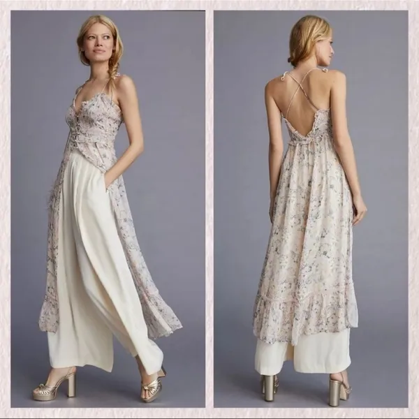 Anthropologie Sheer Curtain Top NEW Size Small - Image 3