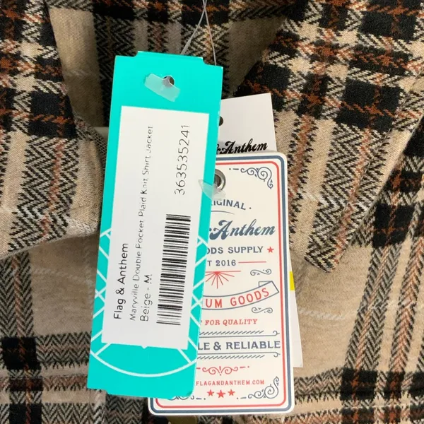 Flag &‎ Anthem Maryville Double pocket shirt jacket NWT size medium - Image 2