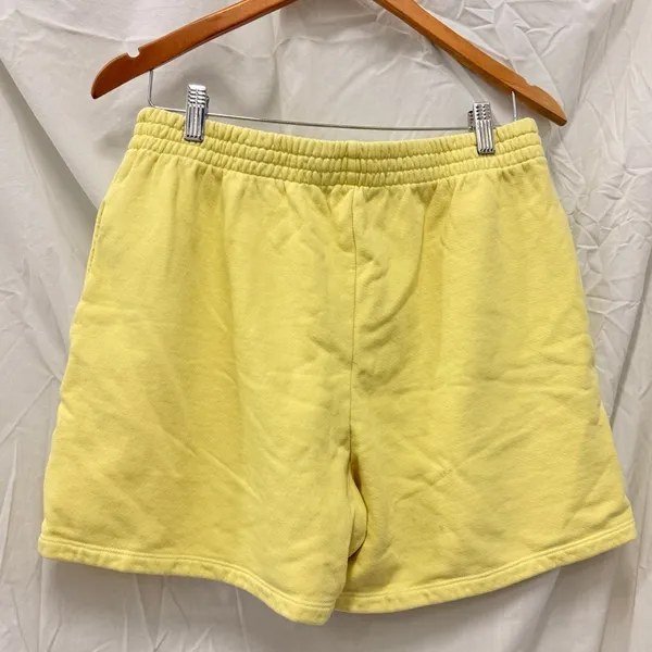 Daydreamer Yellow Sweatshort Large Cozy‎ Loungewear Warm - Image 2