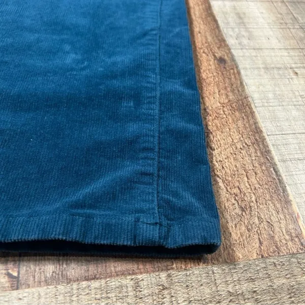 Patagonia Teal Blue Organic Cotton Corduroy Pants Women's 27 Short / 4 Straight - Image 2