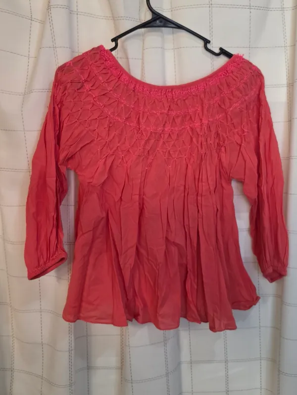 Free People Cotton Blouse - Image 4