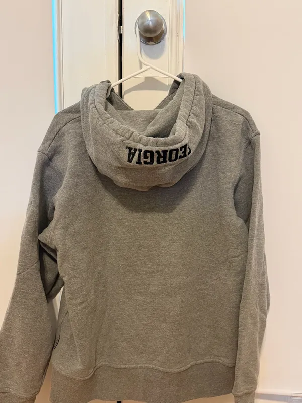 UGA grey hoodie Gray - Image 4
