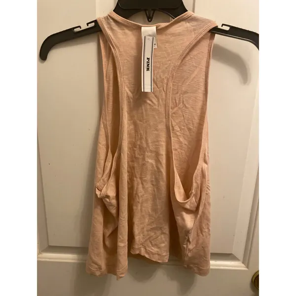 Brand New Victoria's Secret Pink Women's Medium Pink Sleeveless Tank Top - Image 3