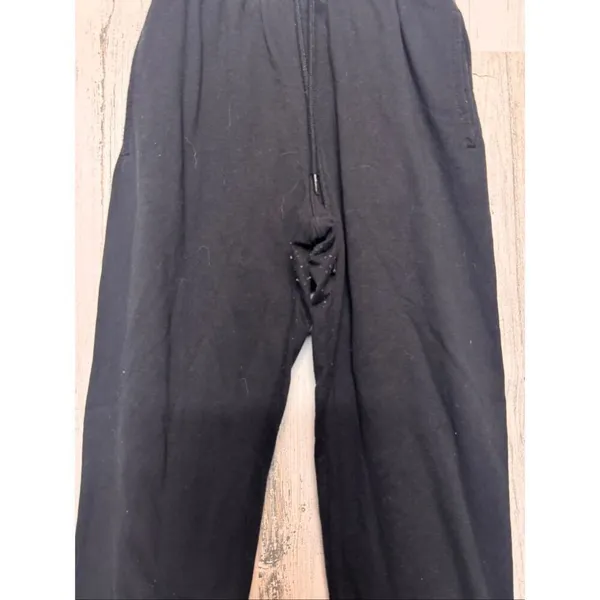 Refuge Athletics Boyfriend Jogger Pants XS Black Elastic Waist Casual Lounge Jog - Image 5