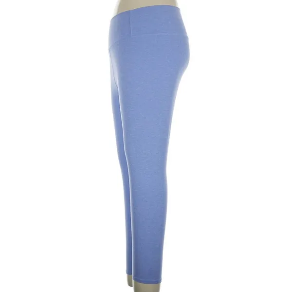 Free People Movement Blue High Rise Ankle 7/8 Leggings XL Solid Yoga Workout - Image 4