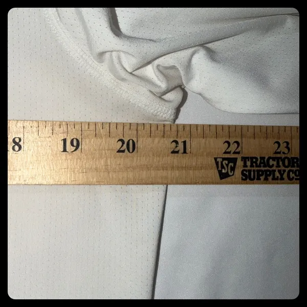 Nike Long Sleeve Shirt Womens XL White Dri-FIT Athletic Activewear Top - Image 5