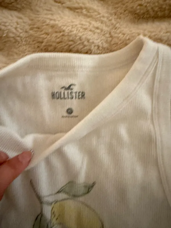 Hollister Tank Top White - Image 3