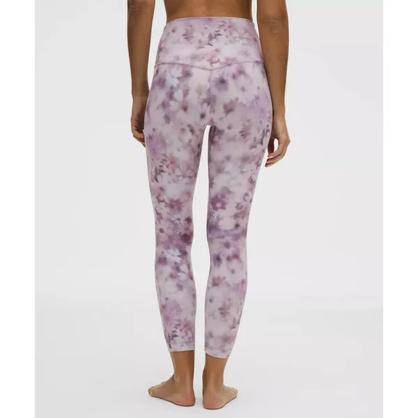 Lululemon Athletica Align High-Rise Legging Pants Meadow Haze Pink Multi 6 - Image 2