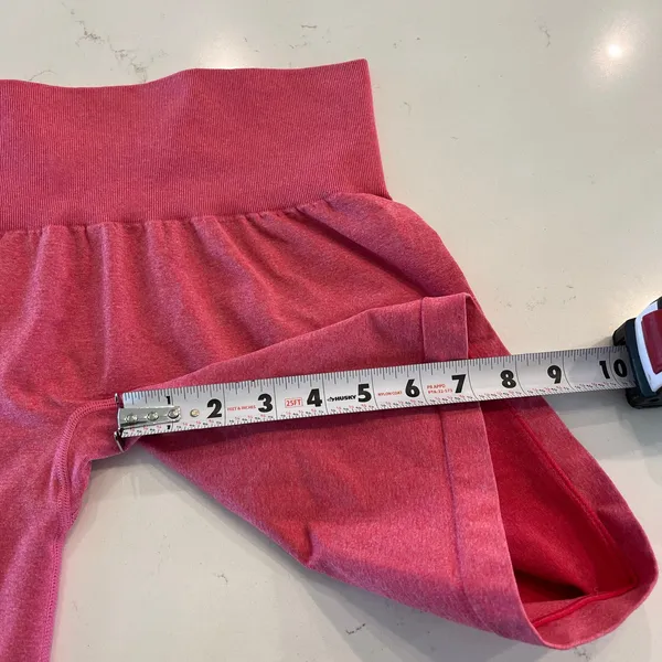 NVGTN‎ Pink Biker Shorts Size Large - Image 6