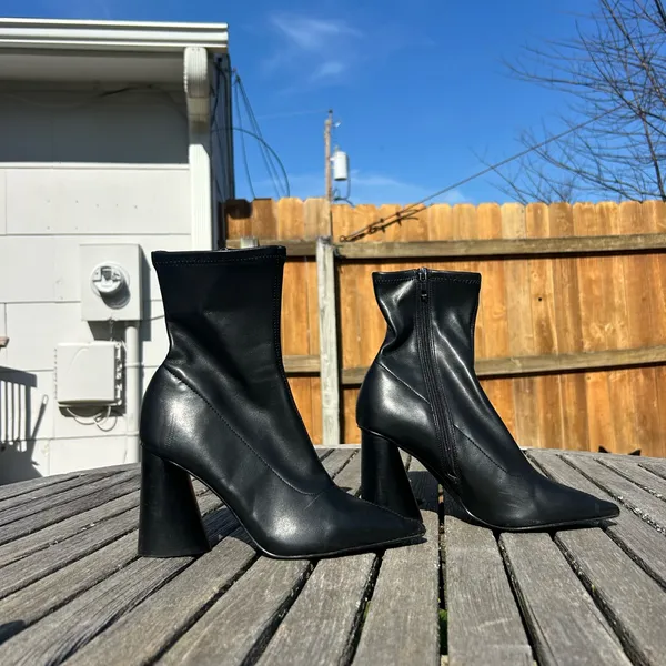 Steve Madden Valyant Women's Shoes Size 9 goth‎ whimsy Spring date point boots - Image 2