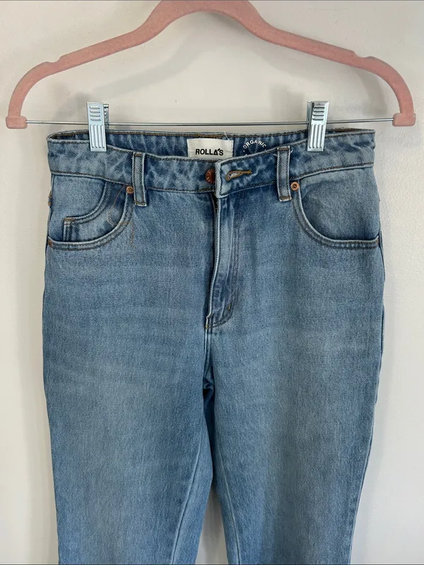 Rolla’s Eastcoast Crop High Rise Flare Jeans - Image 6
