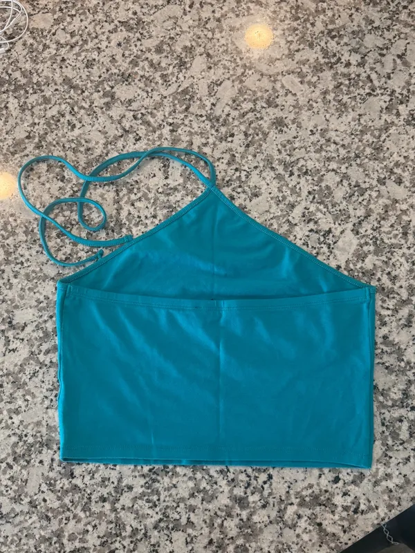 Teal Halter Top - Image 3