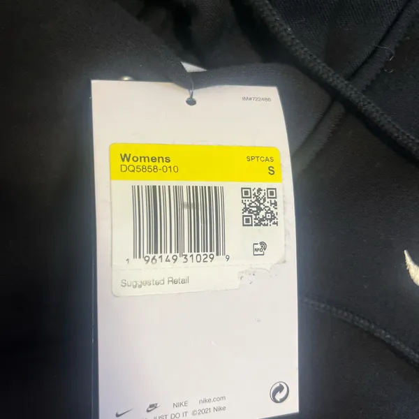 New with tags black Nike hoodie - Image 2