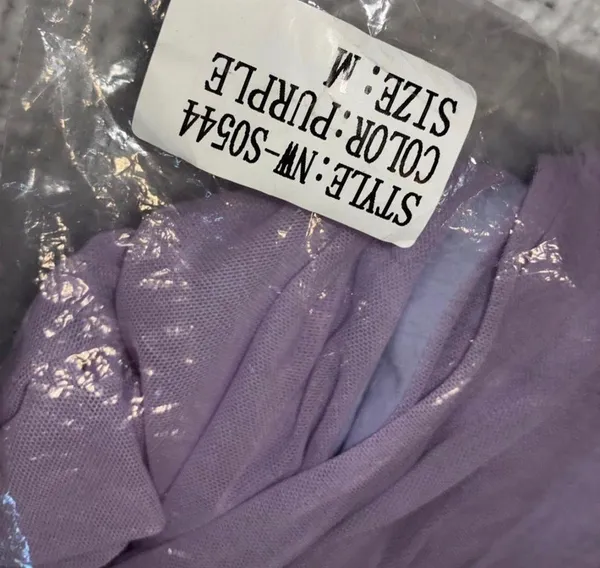 🆕 Naked Wardrobe Lilac Ruched Mini Skirt Size Medium - Image 5
