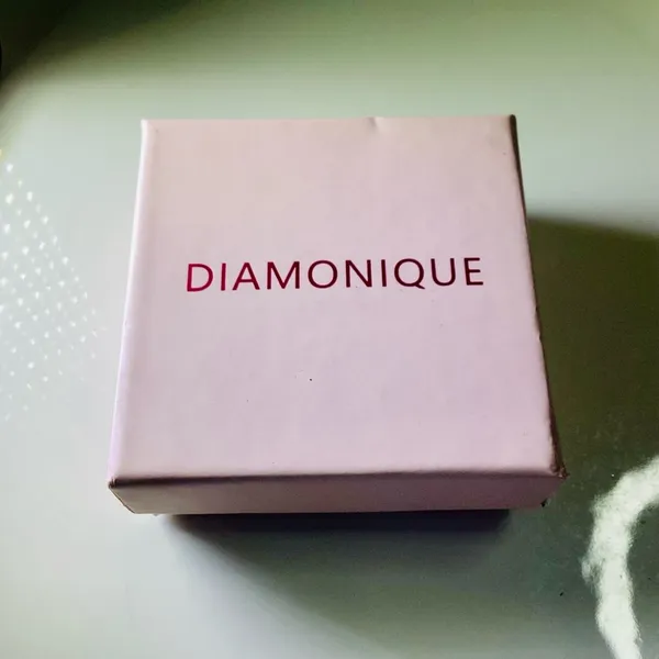Diamonique sterling silver stud earrings - Image 6