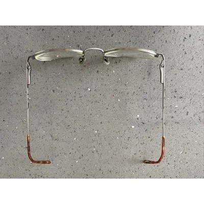 GUESS GU598 ABRN Light Brown Womens Geometric Full Rim Eyeglasses 47-18-135 B:29 - Image 2