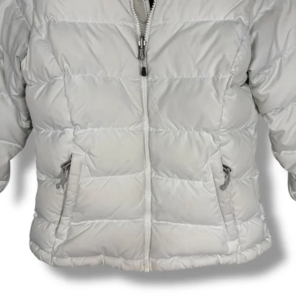 Women's The North Face TNF 700 Fill‎ Nuptse 2 Down Gray Puffer Jacket Size XS - Image 2