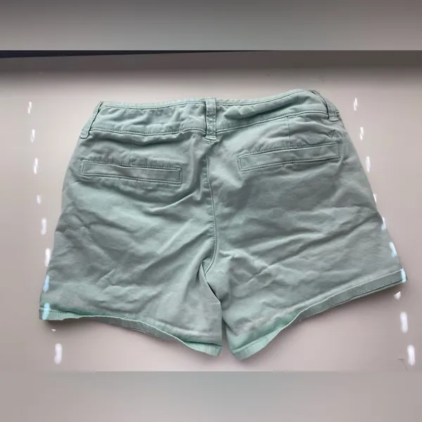 American Eagle Mid Stretch Teal Women’s Shorts size 0 - Image 2
